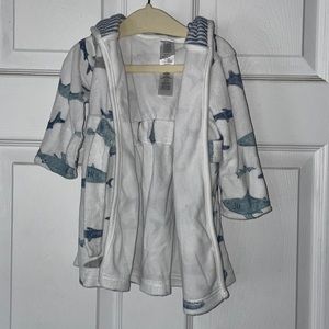 Shark bath robe